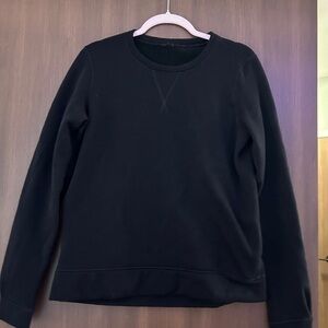 Lulu Lemon Black Crew Neck Sweater